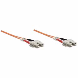 Intellinet 5m SC/SC câble de fibre optique OM1 Orange