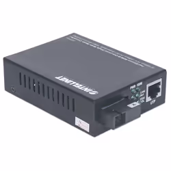 Intellinet 510530 convertisseur de support réseau 100 Mbit/s Monomode Noir