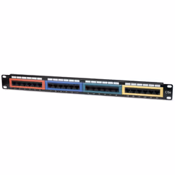 Intellinet 513678, IEEE 802.3, IEEE 802.3ab, IEEE 802.3u, Fast Ethernet, Gigabit Ethernet, RJ-45, Or, Cat5e, U/UTP (UTP)