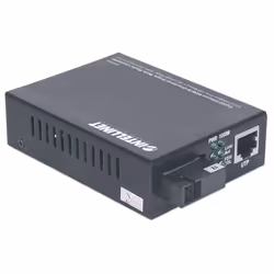 Intellinet 545068 convertisseur de support réseau 1000 Mbit/s Monomode Noir