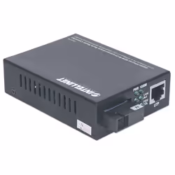 Intellinet 545075 convertisseur de support réseau 1000 Mbit/s 1550 nm Monomode Noir