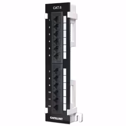 Intellinet 560269, IEEE 802.3, IEEE 802.3ab, IEEE 802.3u, Fast Ethernet, Gigabit Ethernet, RJ-45, Or, U/UTP (UTP), Noir