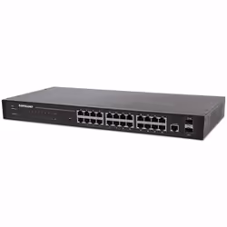 Intellinet 560917, Géré, Gigabit Ethernet (10/100/1000), Full duplex, Grille de montage, 1U