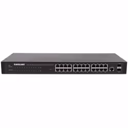 Intellinet 560917 commutateur réseau Géré Gigabit Ethernet (10/100/1000) 1U Noir - Vue supplémentaire 4