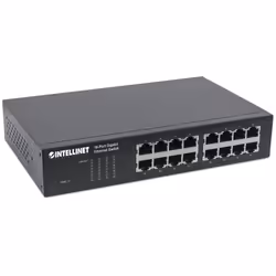 Intellinet 561068 commutateur réseau Non-géré L2 Gigabit Ethernet (10/100/1000) 1U Noir
