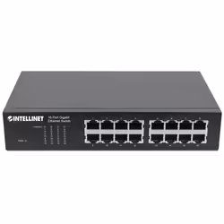 Intellinet 561068 commutateur réseau Non-géré L2 Gigabit Ethernet (10/100/1000) 1U Noir