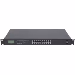 Intellinet 561259 commutateur réseau Non-géré Gigabit Ethernet (10/100/1000) Connexion Ethernet, supportant l'alimentation via ce port (PoE) Noir