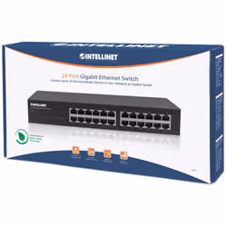Intellinet 561273 commutateur réseau Gigabit Ethernet (10/100/1000) Noir - Vue supplémentaire 6