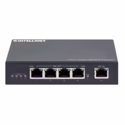Intellinet 561617 prolongateur réseau Émetteur réseau Noir 10, 100, 1000 Mbit/s - Vue supplémentaire 3
