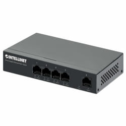 Intellinet 561792 commutateur réseau Gigabit Ethernet (10/100/1000) Connexion Ethernet, supportant l'alimentation via ce port (PoE) Noir