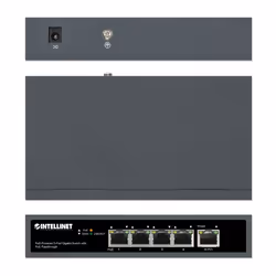 Intellinet 561808 commutateur réseau Gigabit Ethernet (10/100/1000) Connexion Ethernet, supportant l'alimentation via ce port (PoE) - Vue supplémentaire 6