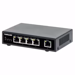 Intellinet 561839, Gigabit Ethernet (10/100/1000), Connexion Ethernet, supportant l'alimentation via ce port (PoE)