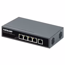 Intellinet 562010, Non-géré, Gigabit Ethernet (10/100/1000), Full duplex, Connexion Ethernet, supportant l'alimentation via c ...