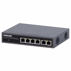 Intellinet 562034, Géré, Gigabit Ethernet (10/100/1000), Full duplex, Connexion Ethernet, supportant l'alimentation via ce po ...