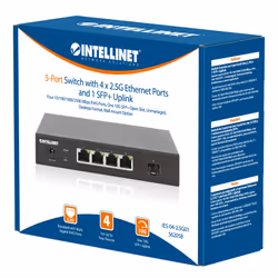 Intellinet 562058 commutateur réseau Non-géré 2.5G Ethernet (100/1000/2500) Noir - Vue supplémentaire 8