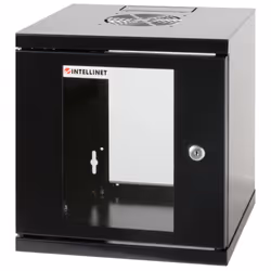 Intellinet 711692 étagère 6U Rack monté sur le mur Noir