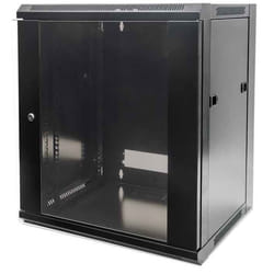 Intellinet 711715 étagère 6U Rack monté sur le mur Noir