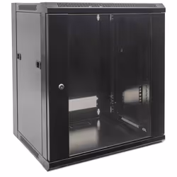Intellinet 711715 étagère 6U Rack monté sur le mur Noir
