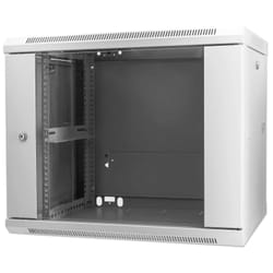 Intellinet 711838 étagère 9U Rack monté sur le mur Gris
