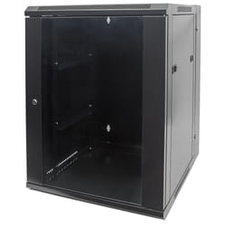 Intellinet 712019 étagère 15U Rack monté sur le mur Noir