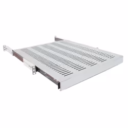 Intellinet 712330, Étagère, Gris, Acier, 35 kg, 1U, 48,3 cm (19")