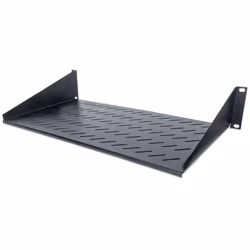 Intellinet 712507, Étagère, Noir, Acier, 25 kg, 2U, 48,3 cm (19")