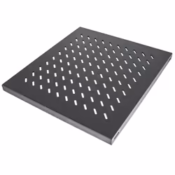 Intellinet 712538, Étagère, Noir, Acier, 50 kg, 1U, 48,3 cm (19")
