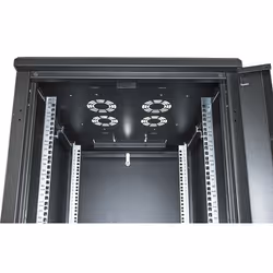 Intellinet 713177 étagère 42U Rack autonome Noir - Vue supplémentaire 6