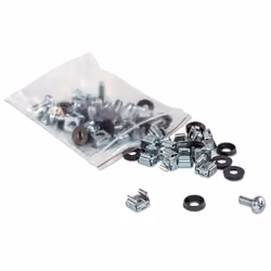 Intellinet 713658, Pack écrou cage, Argent, Plastique, 831 g, 100 pièce(s)