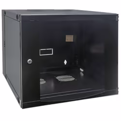 Intellinet 713764 étagère 9U Rack monté sur le mur Noir