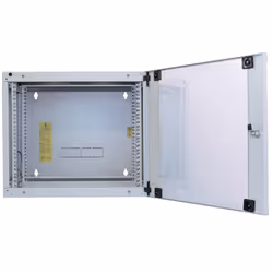 Intellinet 713771 étagère 9U Rack monté sur le mur Gris - Vue supplémentaire 4