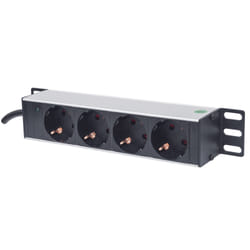 Intellinet 714020 unité de distribution d'énergie 4 sortie(s) CA 1U Gris