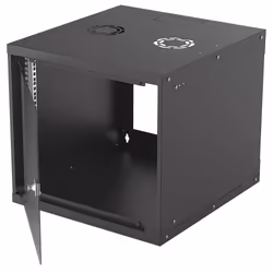Intellinet 714808 étagère 9U Rack monté sur le mur Noir