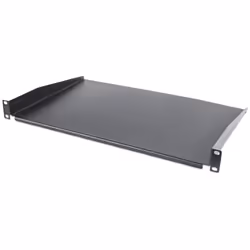 Intellinet 715102, Étagère, Noir, Acier, 25 kg, 1U, 48,3 cm (19")