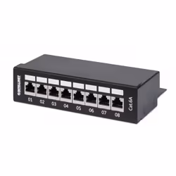 Intellinet 720908, IEEE 802.3, IEEE 802.3ab, IEEE 802.3u, 10/100/1000Base-T(X), Gigabit Ethernet, 1000 Mbit/s, Or, Cat6a