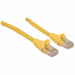 Intellinet 20m Cat6 câble de réseau Jaune U/UTP (UTP)