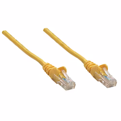 Intellinet Cat6, UTP, 0.25m câble de réseau Jaune 0,25 m U/UTP (UTP) - Vue supplémentaire 2
