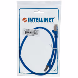 Intellinet CAT 6, S/FTP, 0.5 m câble de réseau Bleu 0,5 m Cat6 S/FTP (S-STP) - Vue supplémentaire 5