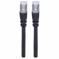 Intellinet 5m Cat6 S/FTP câble de réseau Noir S/FTP (S-STP)