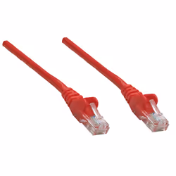 Intellinet 0.25m Cat6A SFTP câble de réseau Rouge 0,25 m S/FTP (S-STP)