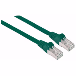 Intellinet 740593 câble de réseau Vert 0,25 m Cat7 S/FTP (S-STP)