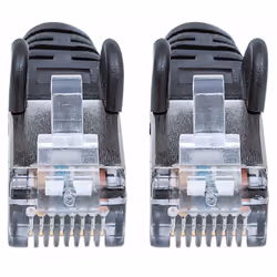 Intellinet 740937 câble de réseau Noir 5 m Cat7 S/FTP (S-STP)