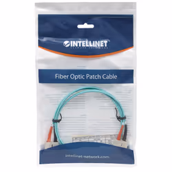 Intellinet 750837 câble de fibre optique 2 m SC OM3 Couleur aqua - Vue supplémentaire 5