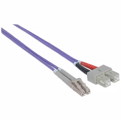 Intellinet 751049 câble de fibre optique 1 m LC SC OM4 Violet