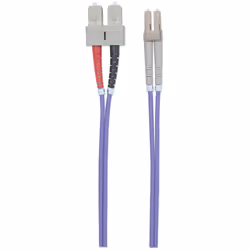 Intellinet 751049 câble de fibre optique 1 m LC SC OM4 Violet - Vue supplémentaire 4