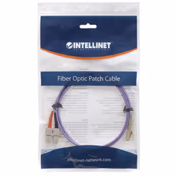 Intellinet 751049 câble de fibre optique 1 m LC SC OM4 Violet - Vue supplémentaire 5