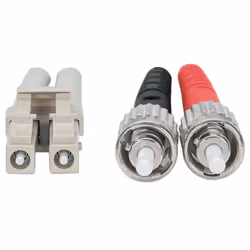 Intellinet 751131 câble de fibre optique 5 m ST LC OM3 Couleur aqua