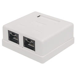 Intellinet 771467 boîte de jonction réseau Cat6 Blanc
