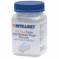 Intellinet 790512 connecteur de fils RJ45 Transparent