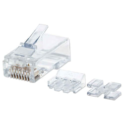 Intellinet 790550 connecteur de fils RJ45 Transparent